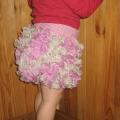Crocheted skirt " LAMBADA " - Skirts - needlework