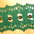 Green - Bracelets - needlework