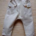 Linen Trousers - Trousers - sewing