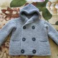 1-2 year-old boy sweater Cavalier - Children clothes - knitwork