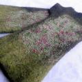 Kits with fingers " forest " - Wristlets - felting