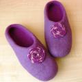 Slippers women - Shoes & slippers - felting