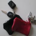 Natural leather keyring - Leather articles - making