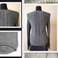 Blouse lengthened back (2) - Blouses & jackets - knitwork