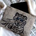 Tiger - Handbags & wallets - felting
