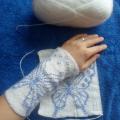 Hand warmers "Butterfly" - Wristlets - knitwork