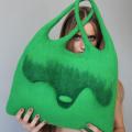 Felt Bag " green & quot temptation; - Handbags & wallets - felting