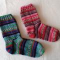 Funny colourful socks - Socks - knitwork