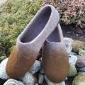 Slippers"Sand" - Shoes & slippers - felting