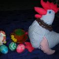 Easter hen - For interior - making