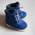 In stock! EU 22 and 25 sizes. Felted children snow boots. Handmade boys and girl - Shoes & slippers - felting
