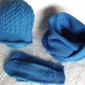 Hat, snood and gloves - Hats - knitwork