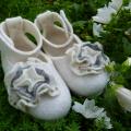 Girl Christening shoes, "childhood" - Shoes & slippers - felting