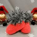 Crochet Baby Boots - Shoes - needlework