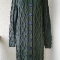 Coat cardigan with aran pattern - Sweaters & jackets - knitwork