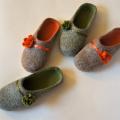 Felted slippers for women - Shoes & slippers - felting