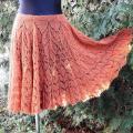 Flares lace skirt - Skirts - knitwork