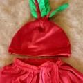 Beetroot, radish carnival costume for kids - Other clothing - sewing