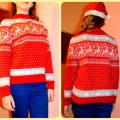  Sweater "Christmas elk dance" - Sweaters & jackets - knitwork