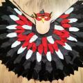 Woodpecker children's carnival costume: cloak and mask. Size is universal. Other - Other clothing - sewing