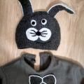 Bunny, hare carnival costume for kids - Other clothing - sewing