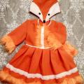 fox carnival costume for girl - Other clothing - sewing