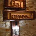  The signboard and  lighting in Jack Daniel's - Woodwork - making