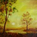 Scenery - Oil painting - drawing