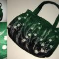 " When the snow melts ... " - Handbags & wallets - felting