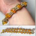 amber - Bracelets - needlework