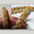 amber - Bracelets - needlework