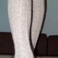 wool socks above the knee - Socks - knitwork