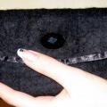Black - Handbags & wallets - felting