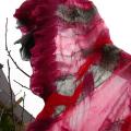 Cherry Charms - Wraps & cloaks - felting