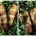 Autumn colors - Gloves & mittens - knitwork