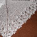 white shawl (9) - Wraps & cloaks - knitwork