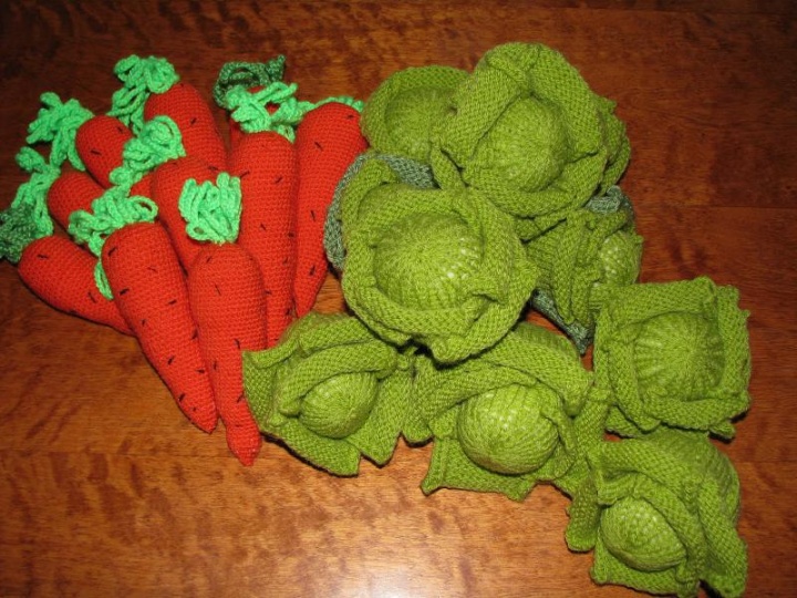 Let's play (vegetables)