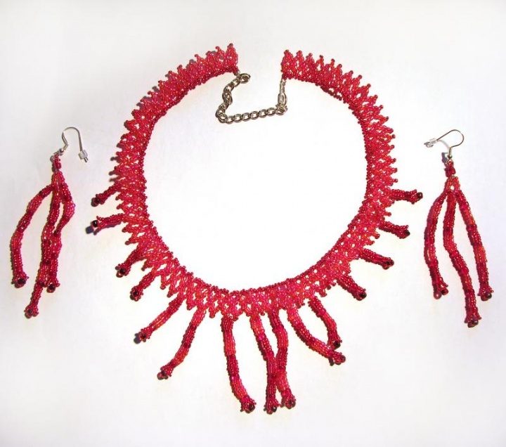 Red icicles