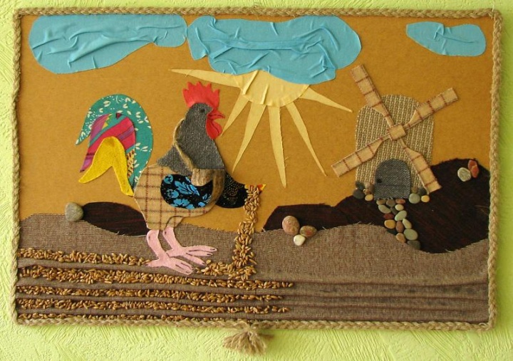 Two roosters - 1