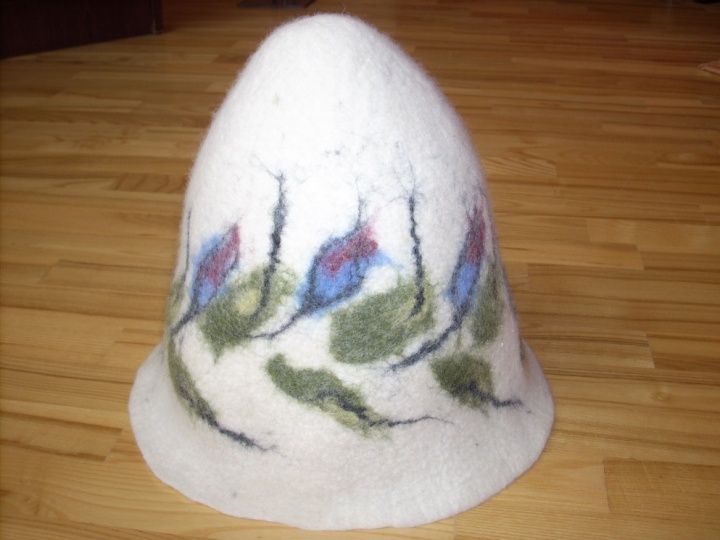 The bath cap " Gift husband :) "