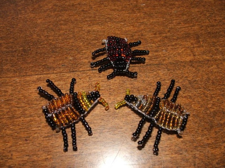 Brooches " Beetle "