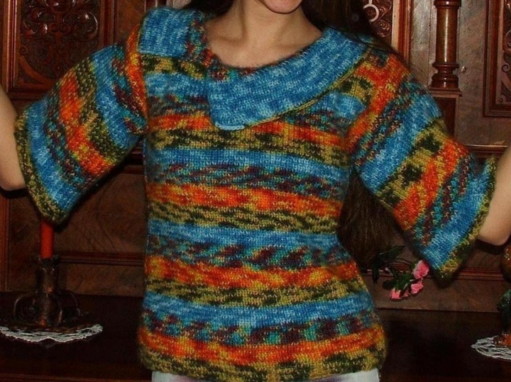 color sweater