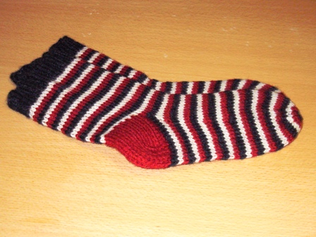 striped socks