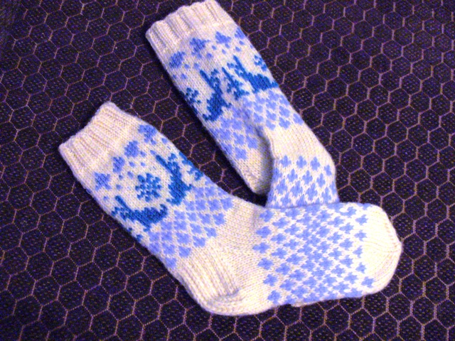 socks with bunnies