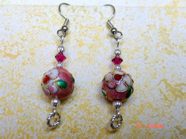 056thCloisonne, Swarovski crystal