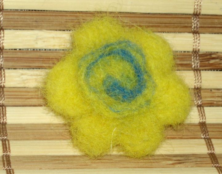 yellow for the flower