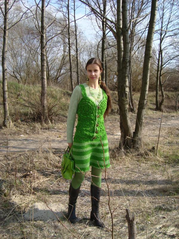 Suknele "Zaliuke "