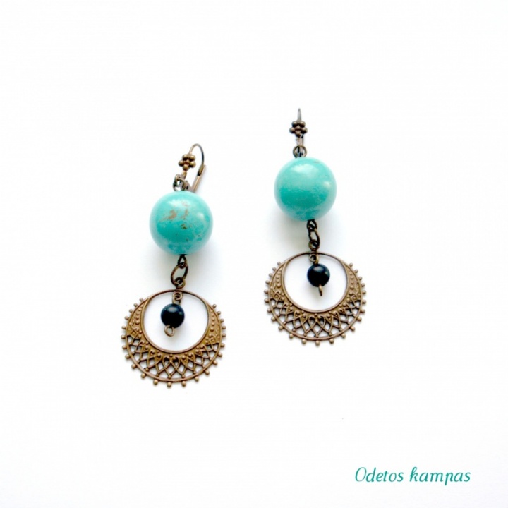 Earrings " dance "