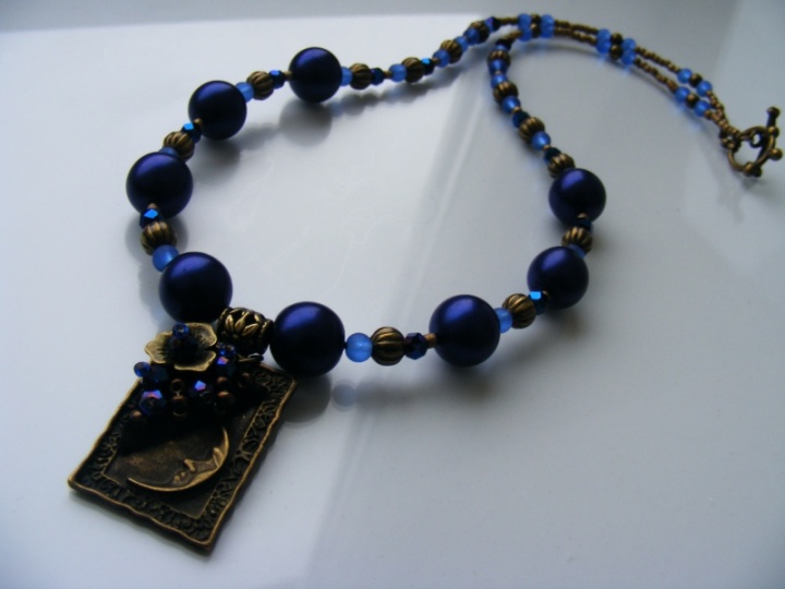 necklace " Moon "