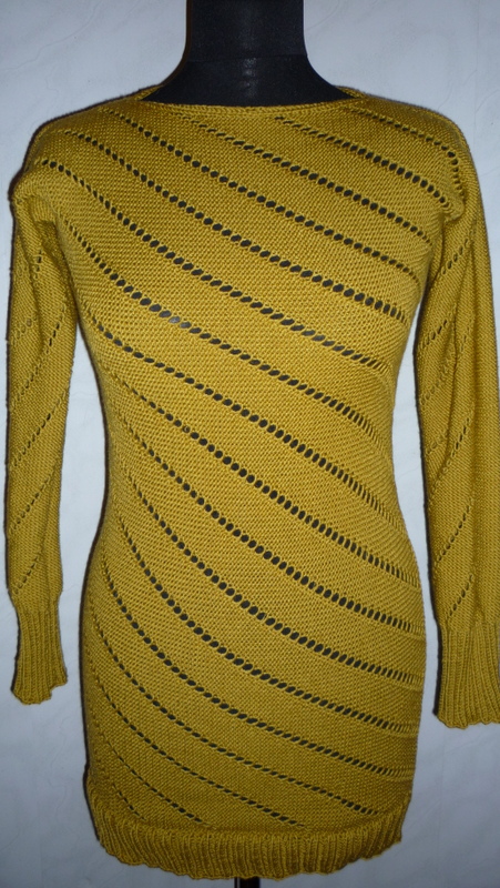 a bright green tunic